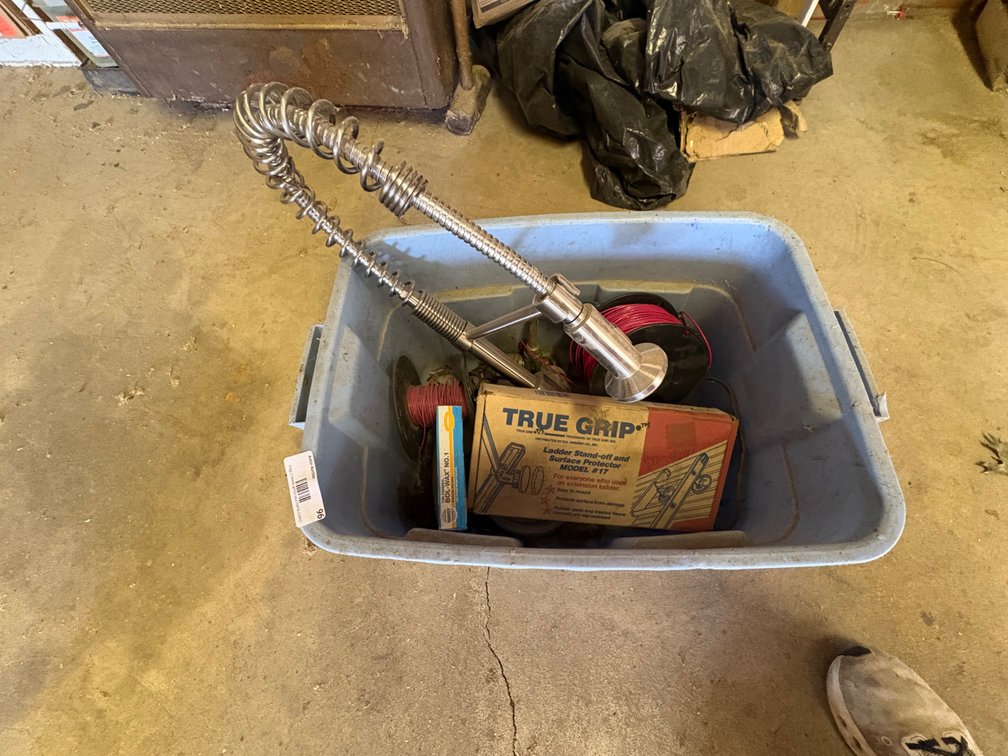 Commercial Faucet, Ladder Stand-Off, and Plumbing Supplies