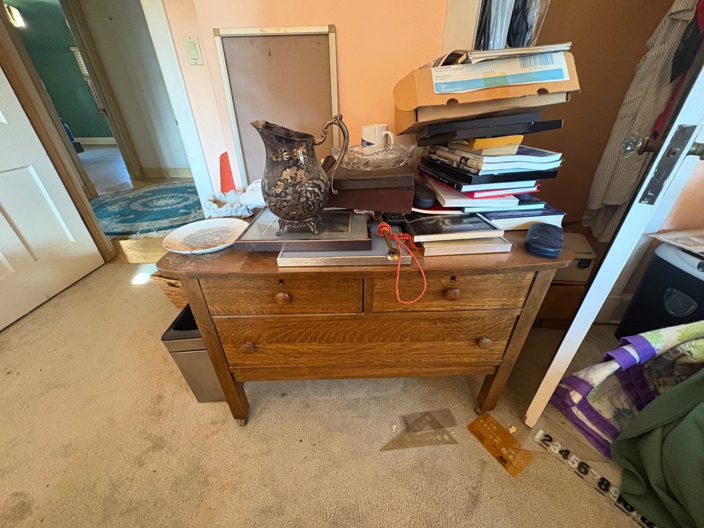 Oak Two-Drawer Chest and More