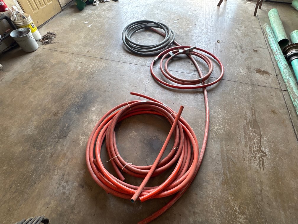 High Pressure Flusher Hose – 1” Various lengths and condition #13 Tiger Tails