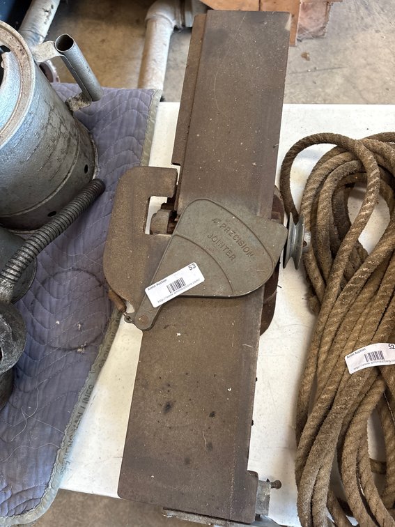 Cast Iron 4-Inch Precision Jointer