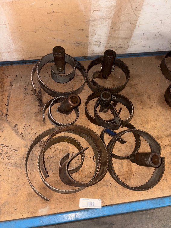 Large Diameter Nested Hole Saws