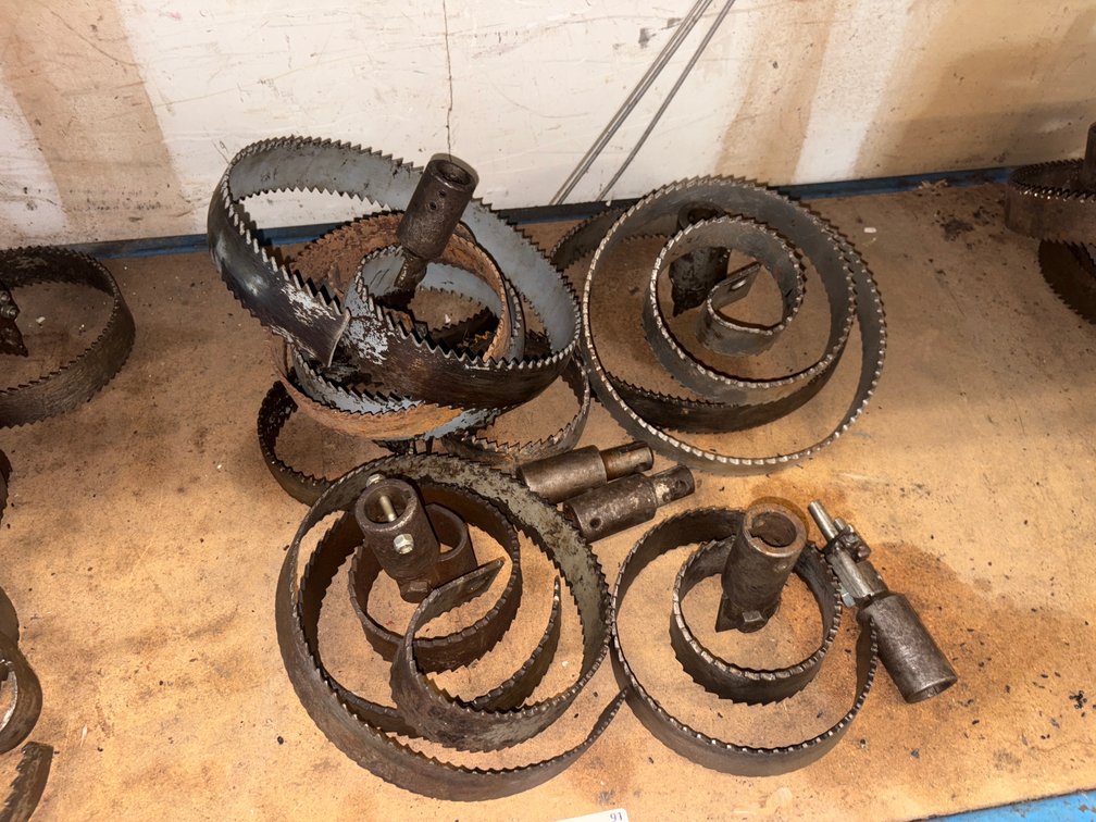 Assorted Hole Saw Blades and Arbors