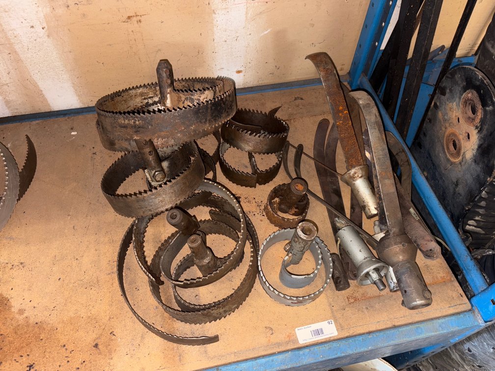 Assorted Hole Saws and Machining Accessories