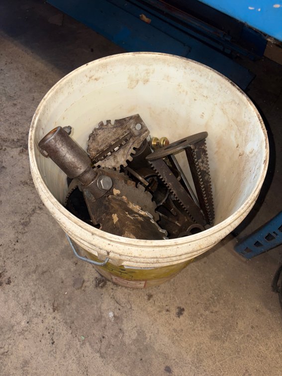 Assorted Drain Cleaning Cutter Heads & Parts