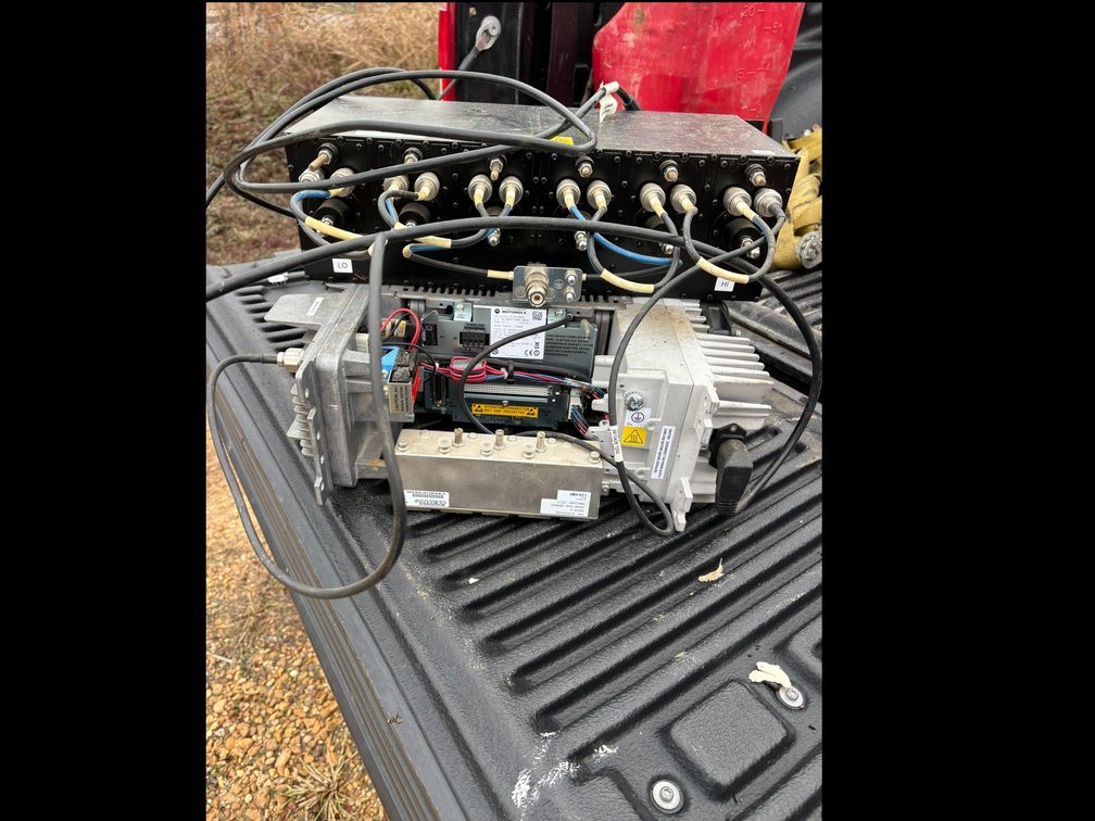 Lot of (1) Motorola AA23520 VHF Base Station Model  & (1) Model T3000A Repeater Location: Site 1E