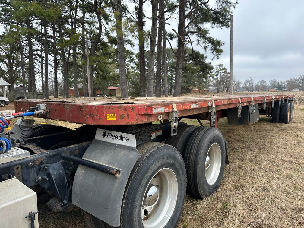 1997 Homemade 40' T/A Flatbed Trailer VIN: ARKVIN00606924014