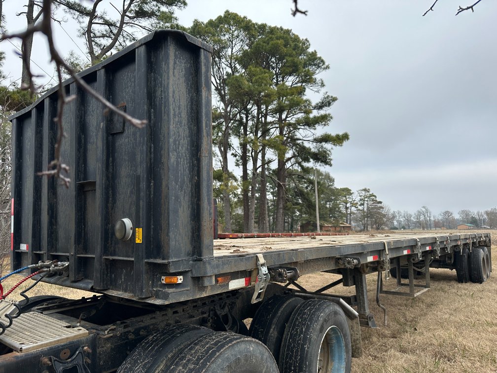1997 Homemade 40' T/A Flatbed Trailer VIN: ARKVIN00324300014