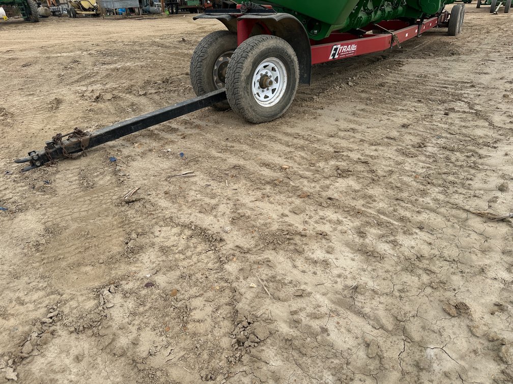 EZ Trail T/A 40' Header Trailer  Location: Site 1D