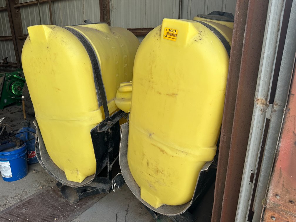 Lot of (2) 240gal Saddle Tanks  Location: Site 2B