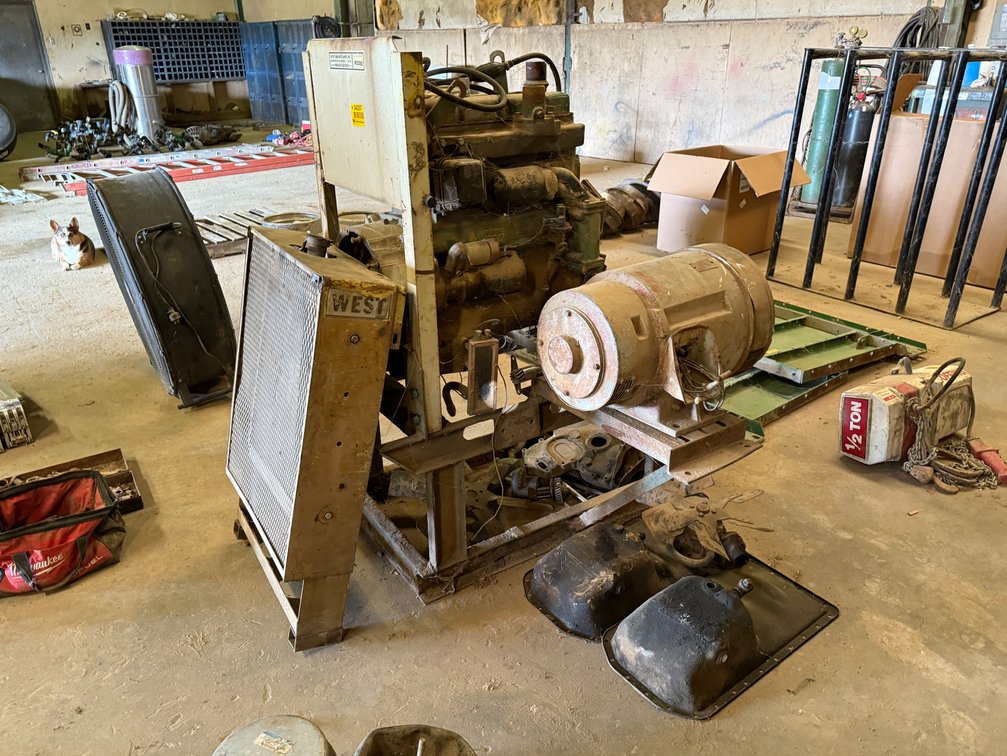 INOP West W219D 4 cyl Power Unit  Location: Site 1E