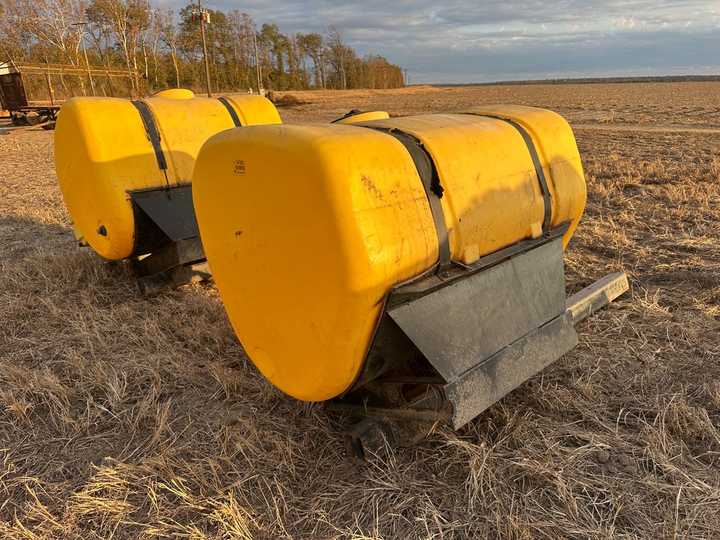 Lot of (2) 300gal Saddle Tanks  Location: Site 2C