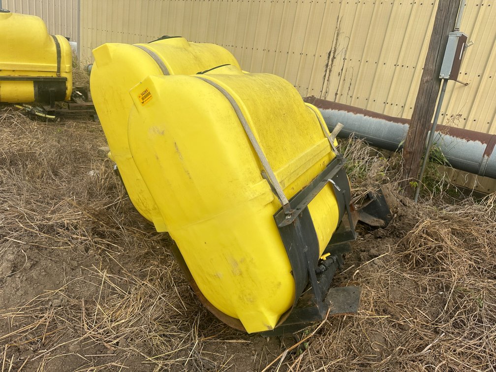 Lot of (2) 240gal Saddle Tanks Location: Site 2C