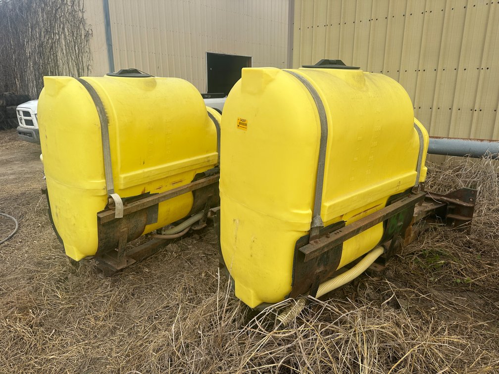 Lot of (2) 240gal Saddle Tanks  Location: Site 2C