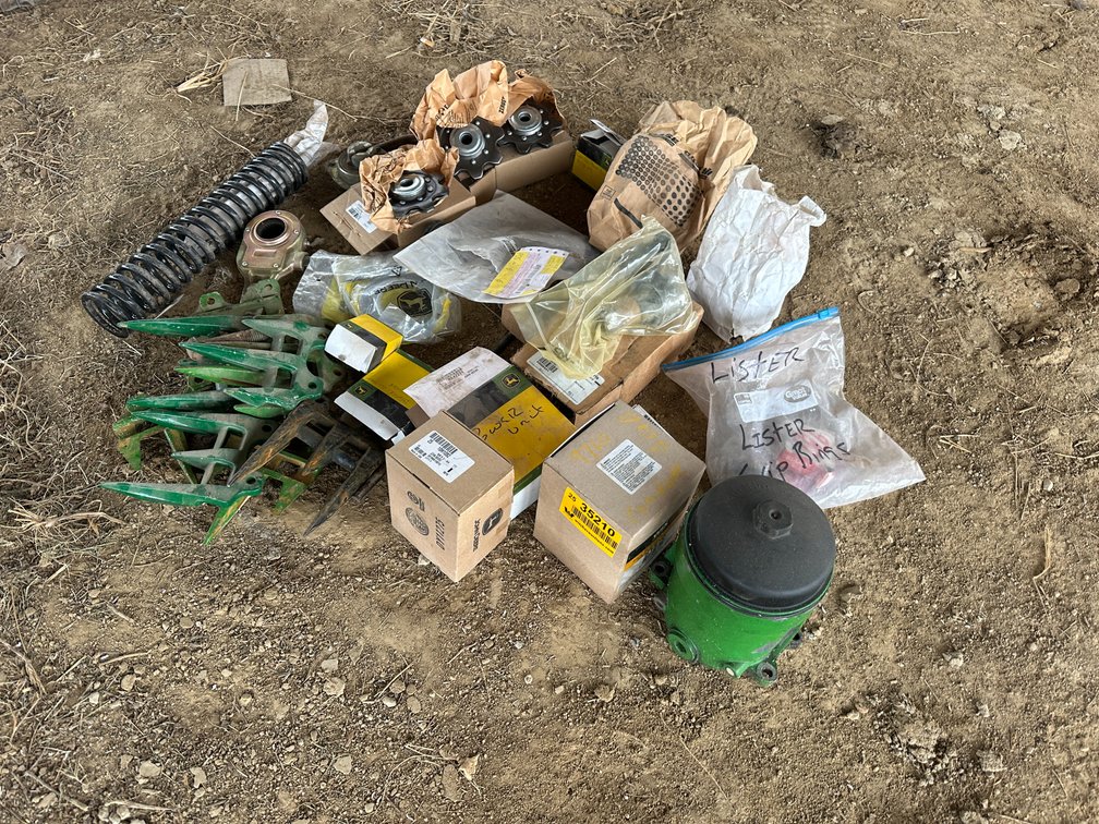Lot of Miscellaneous John Deere Parts