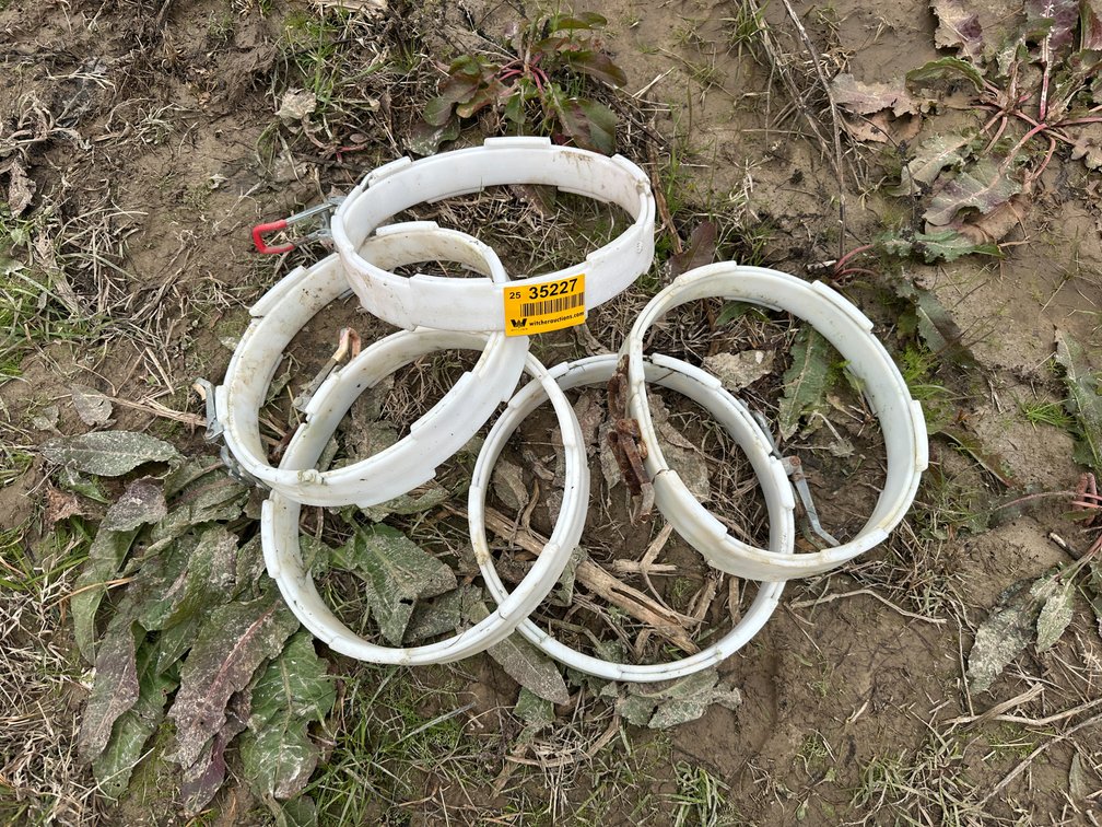 Lot of (5) Pipe Rings