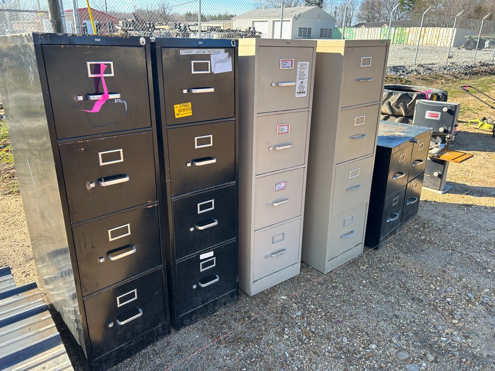 Lot of (6) Filing Cabinets Inv# 37662