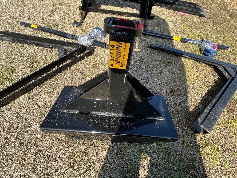 Unused KC Mini skid steer attachment trailer mover Inv# 37714