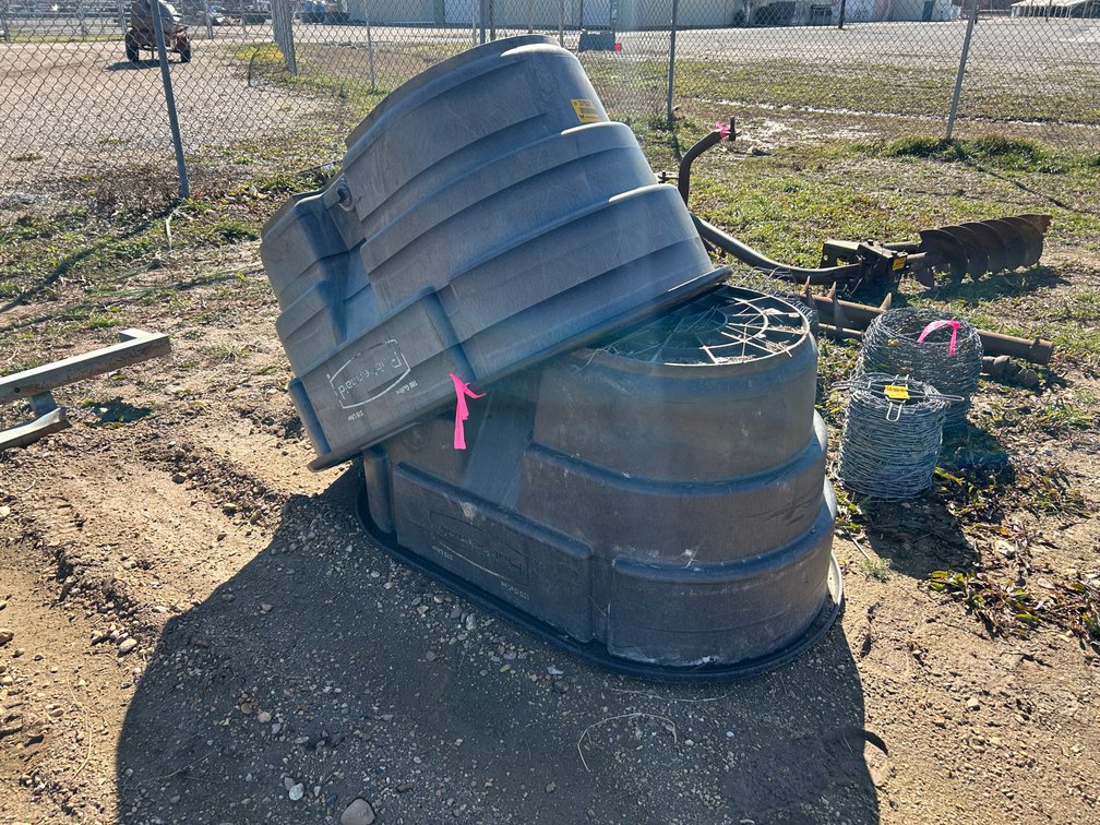 100 gallons Water troughs Inv# 37627