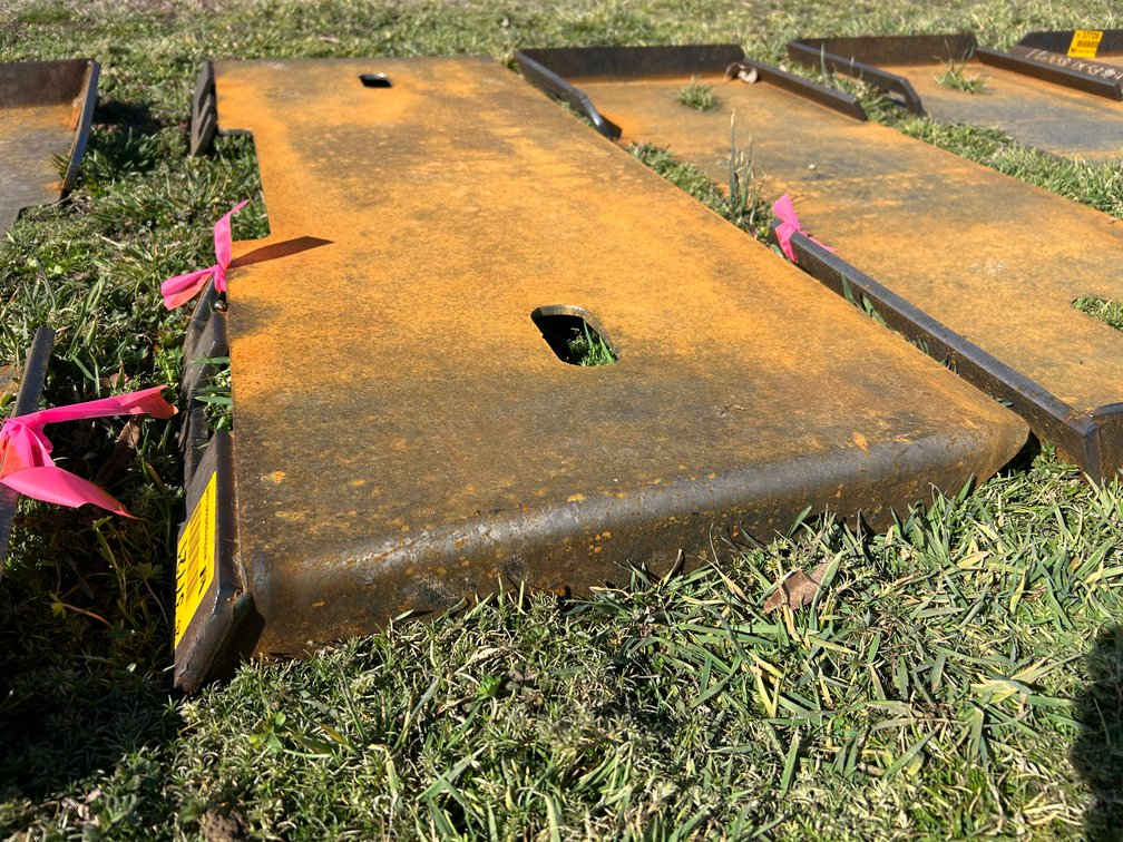 Unused KC 46” Formed skid steer frame Inv# 37721