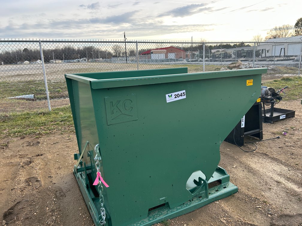 Unused KC 2YPT-SDH 2 yd Self dumping hopper Inv# 37633