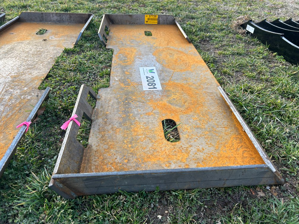 Unused KC 46” Formed skid steer frame Inv# 37726