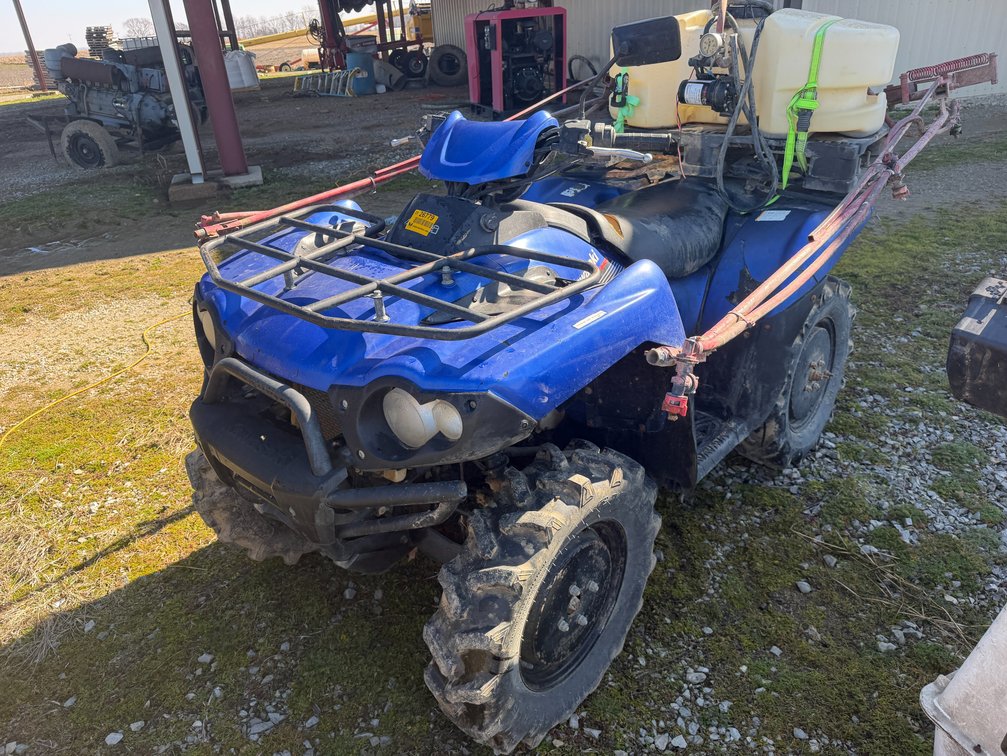 Kawasaki Brute Force VTwin 650 4x4 ATV w/Sprayer