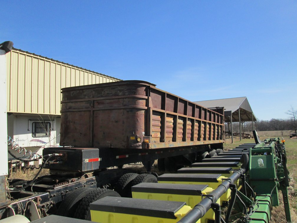 Homemade 27' T/A Steel Dump Trailer