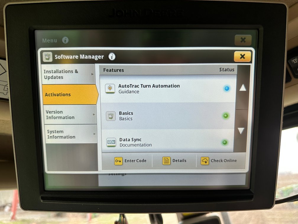 John Deere Gen 4 4640 Display