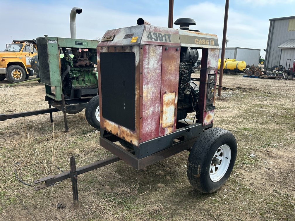 Case 4391T 4 cyl Power Unit w/ Trailer