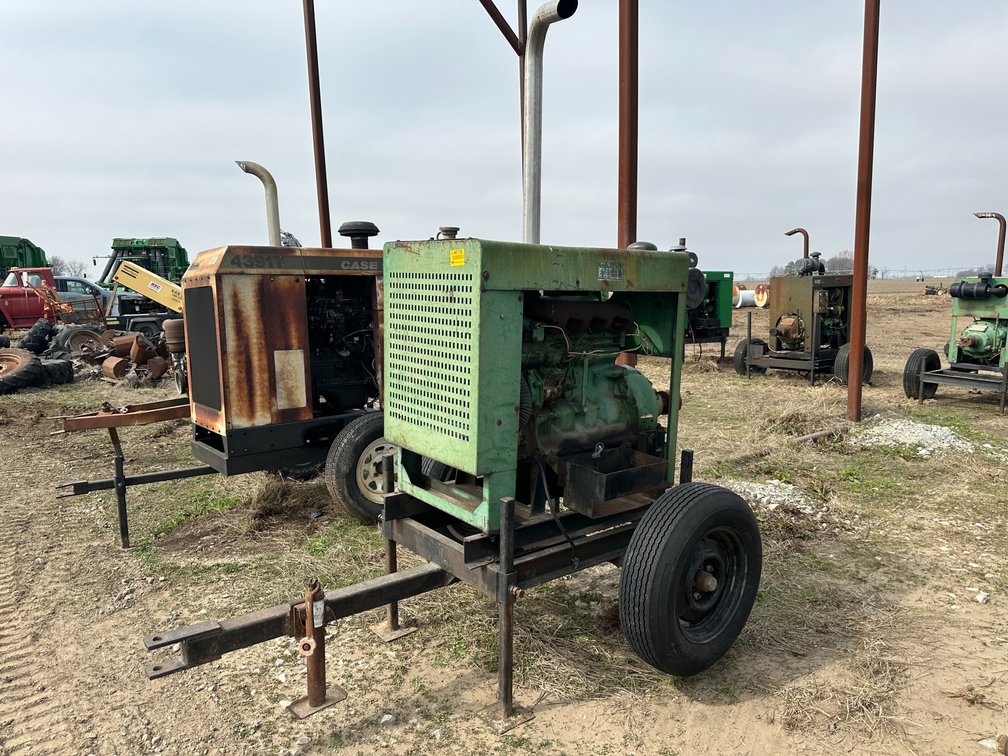 John Deere 4045 4 cyl Power Unit w/ Trailer