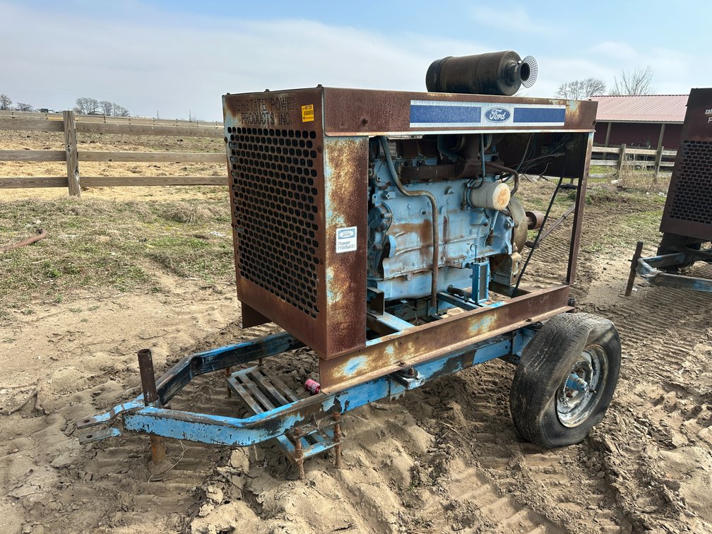 Ford 6 cyl Power Unit w/ Trailer