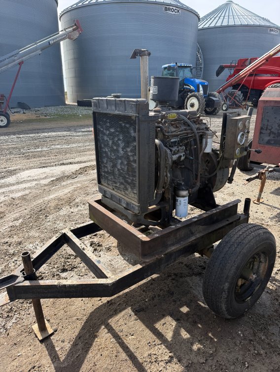 Perkins 4 cyl Power Unit