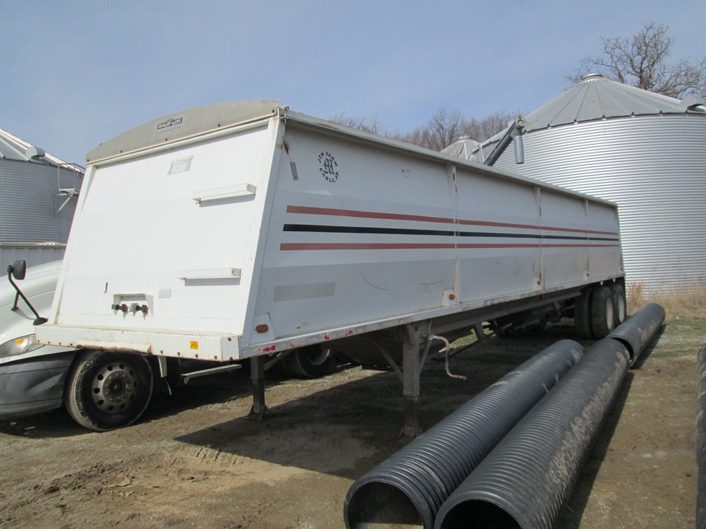 1994 Wheeler GH220KA40 40' T/A Steel Hopper Bottom Trailer 1W9FNGZ22RM011163