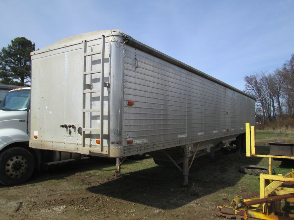 1991 Timpte Super Hopper 42' T/A Aluminum Hopper Bottom Trailer 1TDH42223MB082110