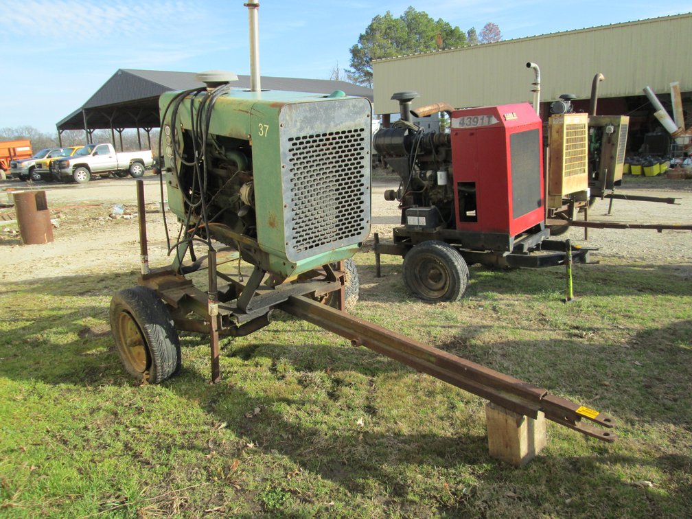 John Deere 329DF 6 cyl Power Unit w/ Trailer 5843601