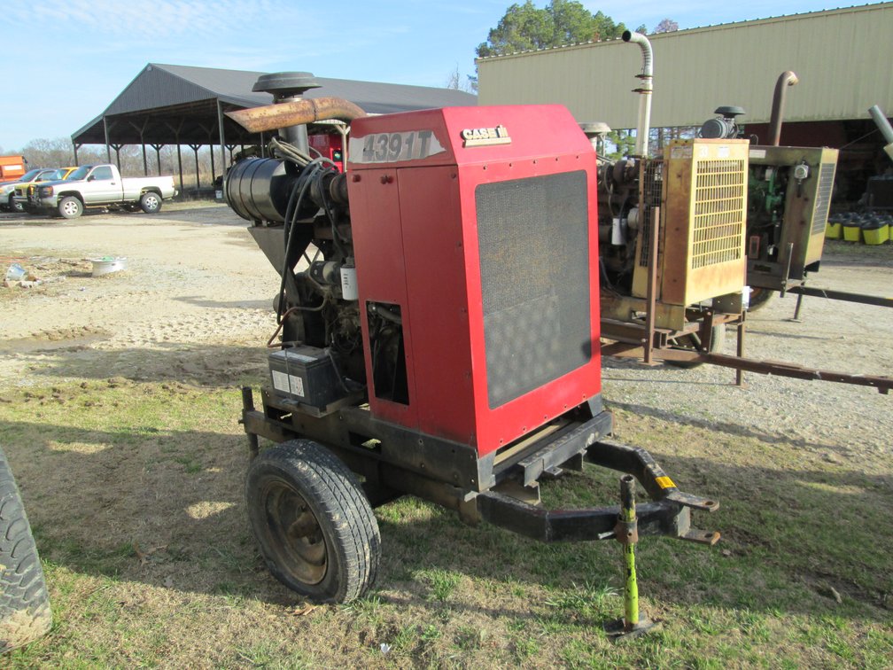 Case IH 4391T 4 cyl Power Unit w/ Trailer DJA0013954