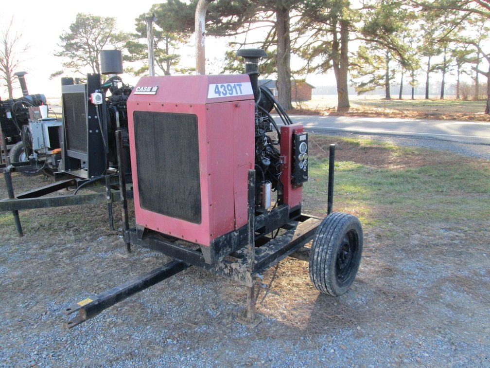 Case IH 4391T 4 cyl Power Unit w/ Trailer DJA0015741