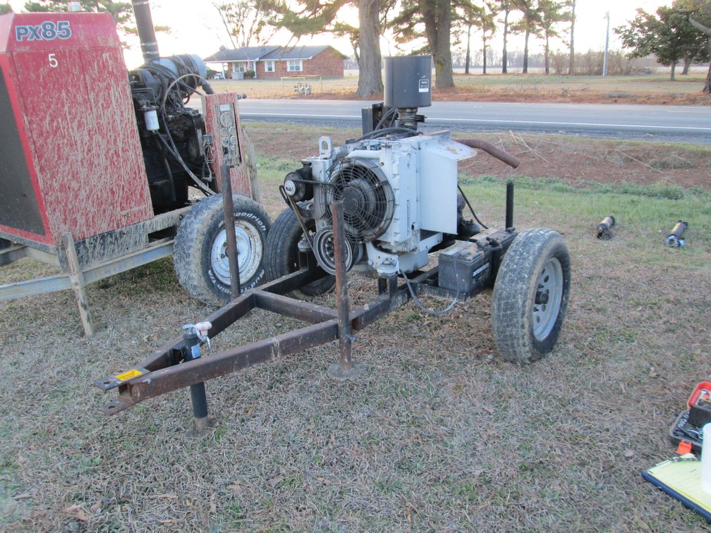 Deutz  4 cyl Power Unit w/ Trailer
