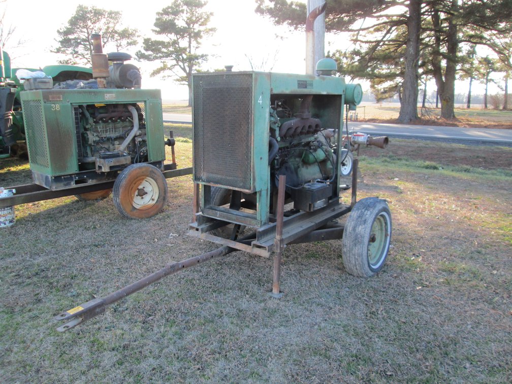John Deere 359D 6 cyl Power Unit w/ Trailer