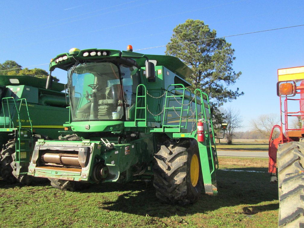 2013 John Deere S670 PRWD Combine 1H0S670SCD0755849