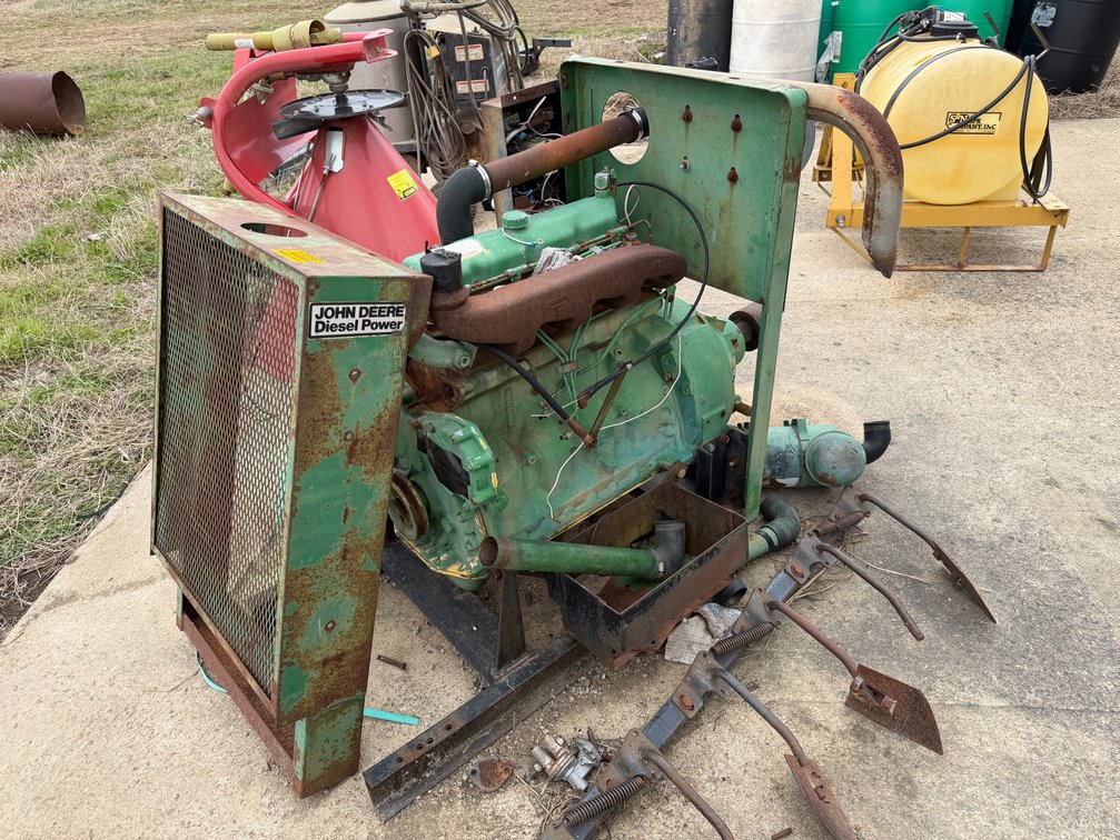 INOP John Deere 4239D 4 cyl Power Unit