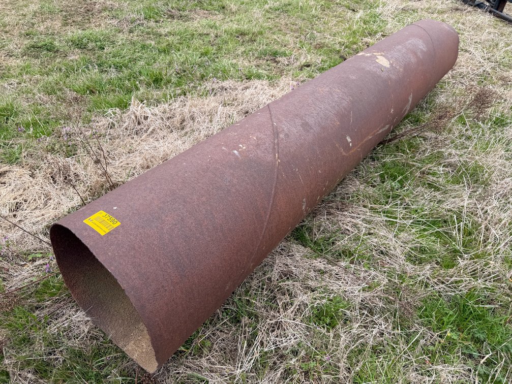 18" by 112" Steel Pipe