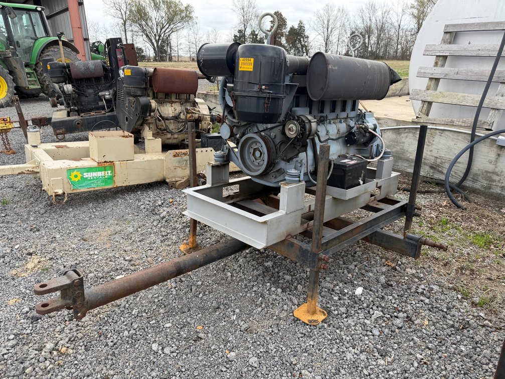 2021 Deutz F6L912 6 cyl Power Unit w/ Trailer