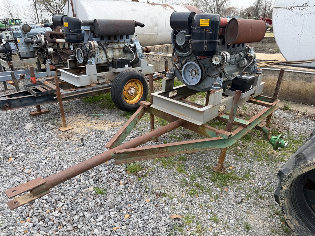 Deutz F6L912 6 cyl Power Unit w/ Trailer 20220303