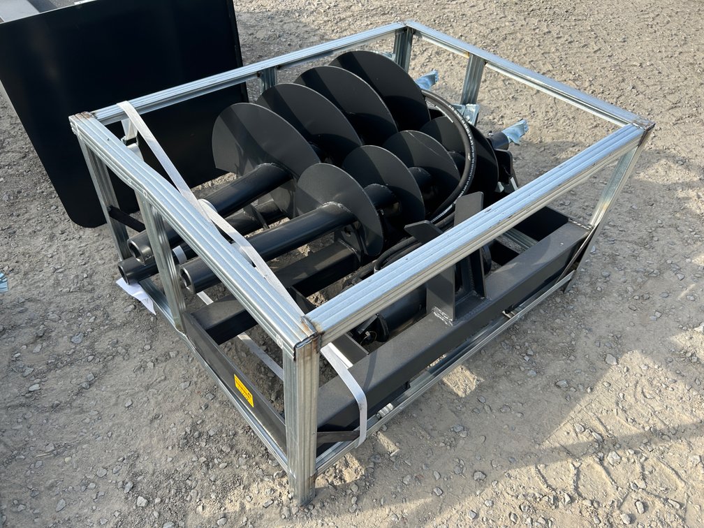 Unused JCT Skid Steer Auger Drive and Bits INV# 40783