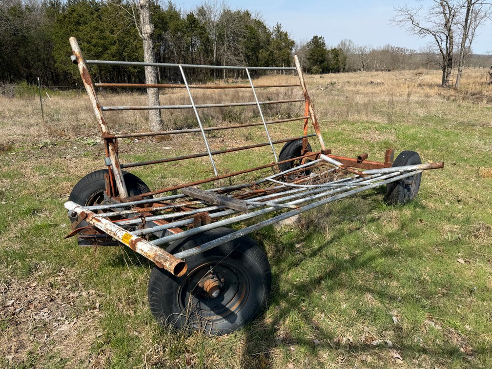 3' 9" x 9' 8" Pull Type Drag Harrow Cart