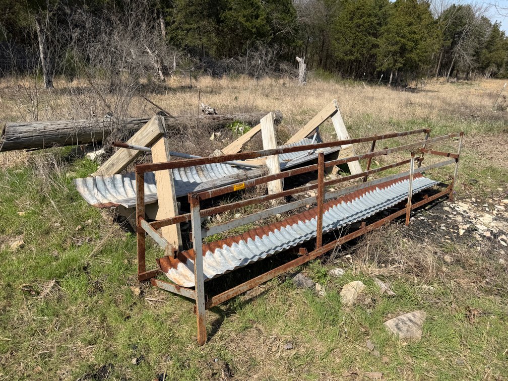 (2) Feed Troughs