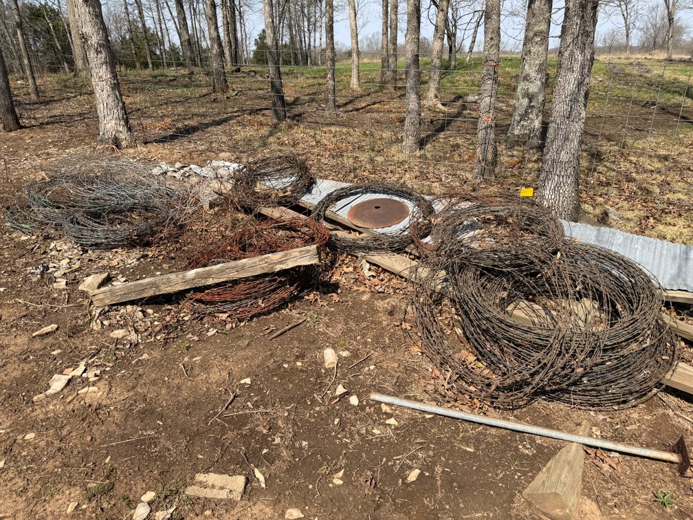 Lot of Barbed Wire