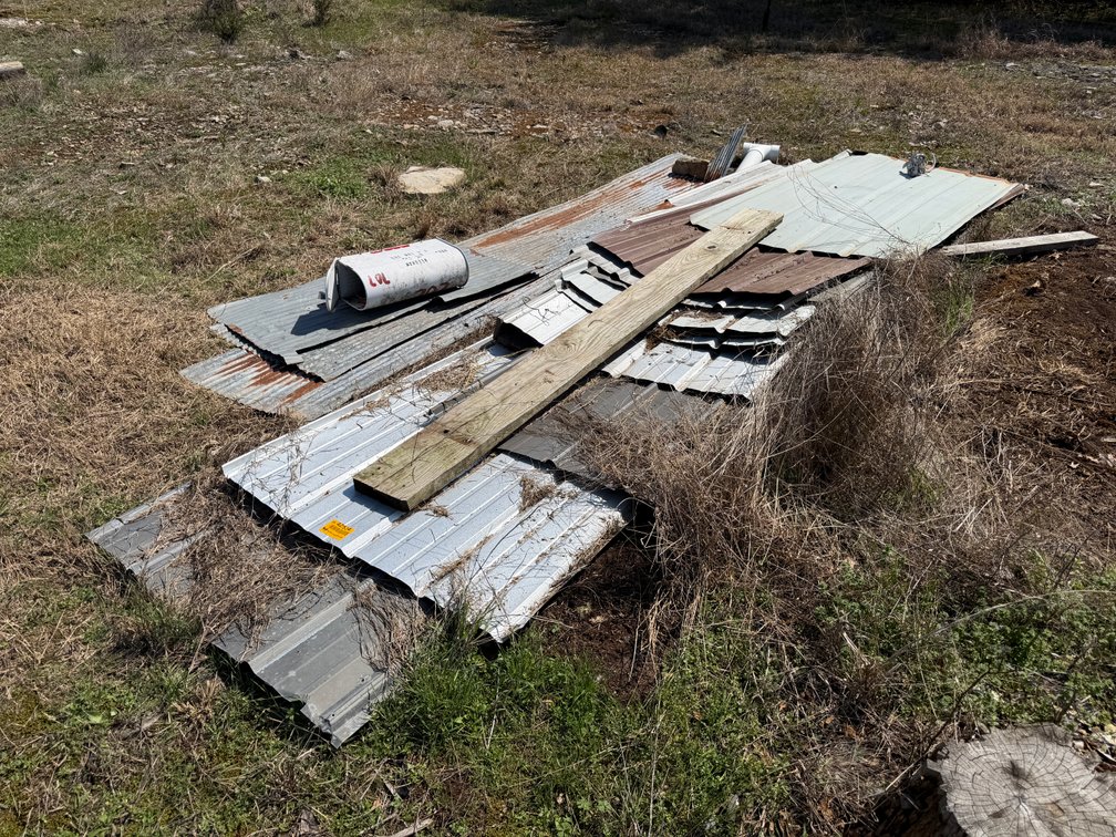 Lot of Roofing Tin