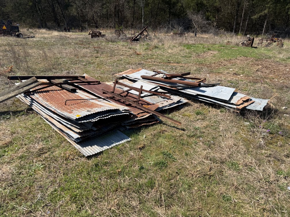 Lot of Roofing Metal/Tin
